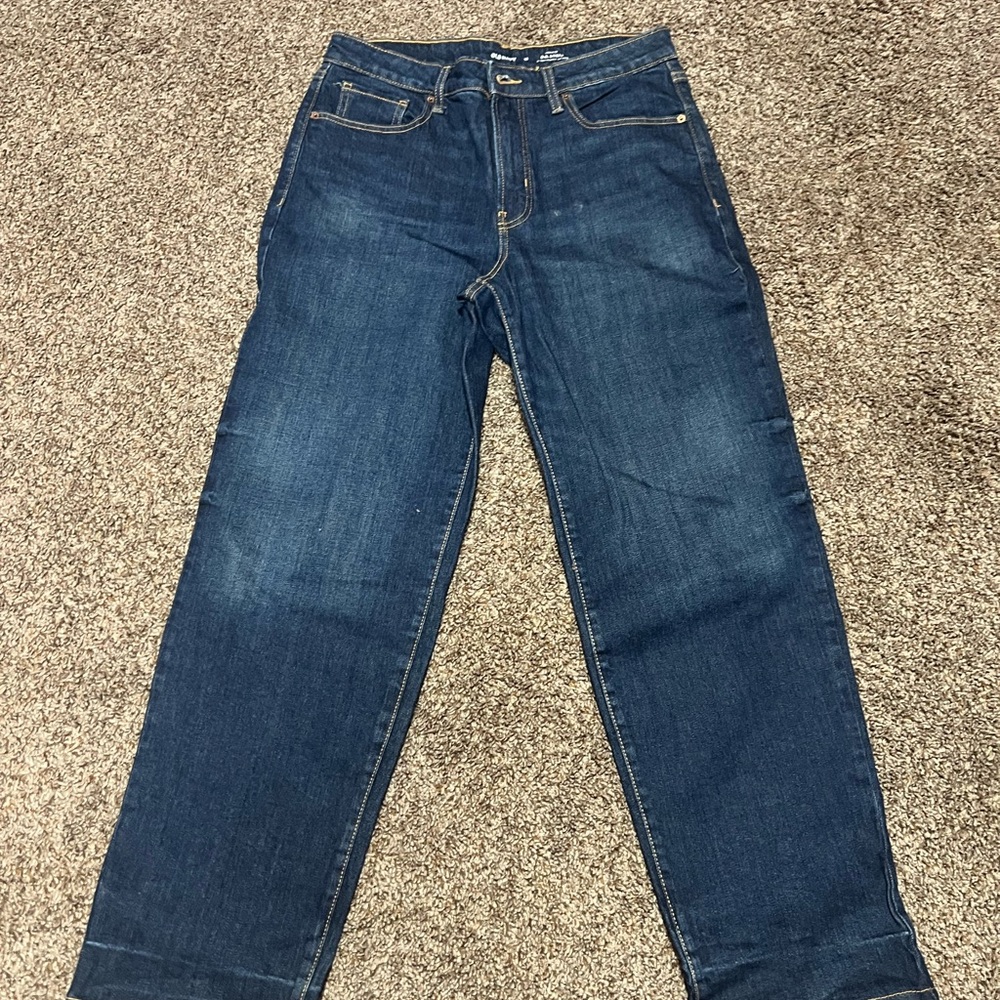 Old Navy Women's High Rise O. G. Loose Blue Jeans